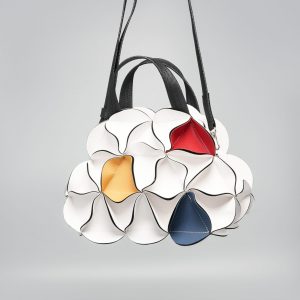 Primary Blossom Boston Shoulder Bag